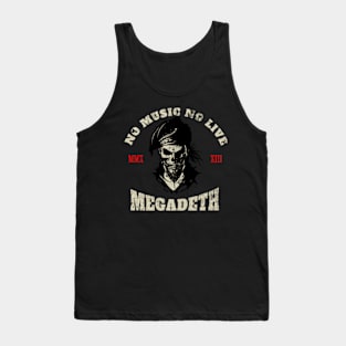 rock skull v3 Tank Top